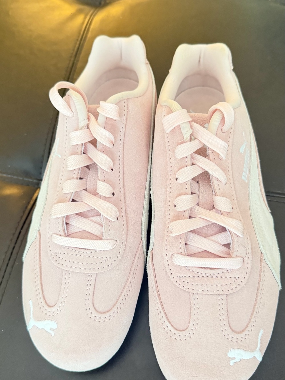 Women’s Puma Speedcat Athletic Pink-White SZ 8